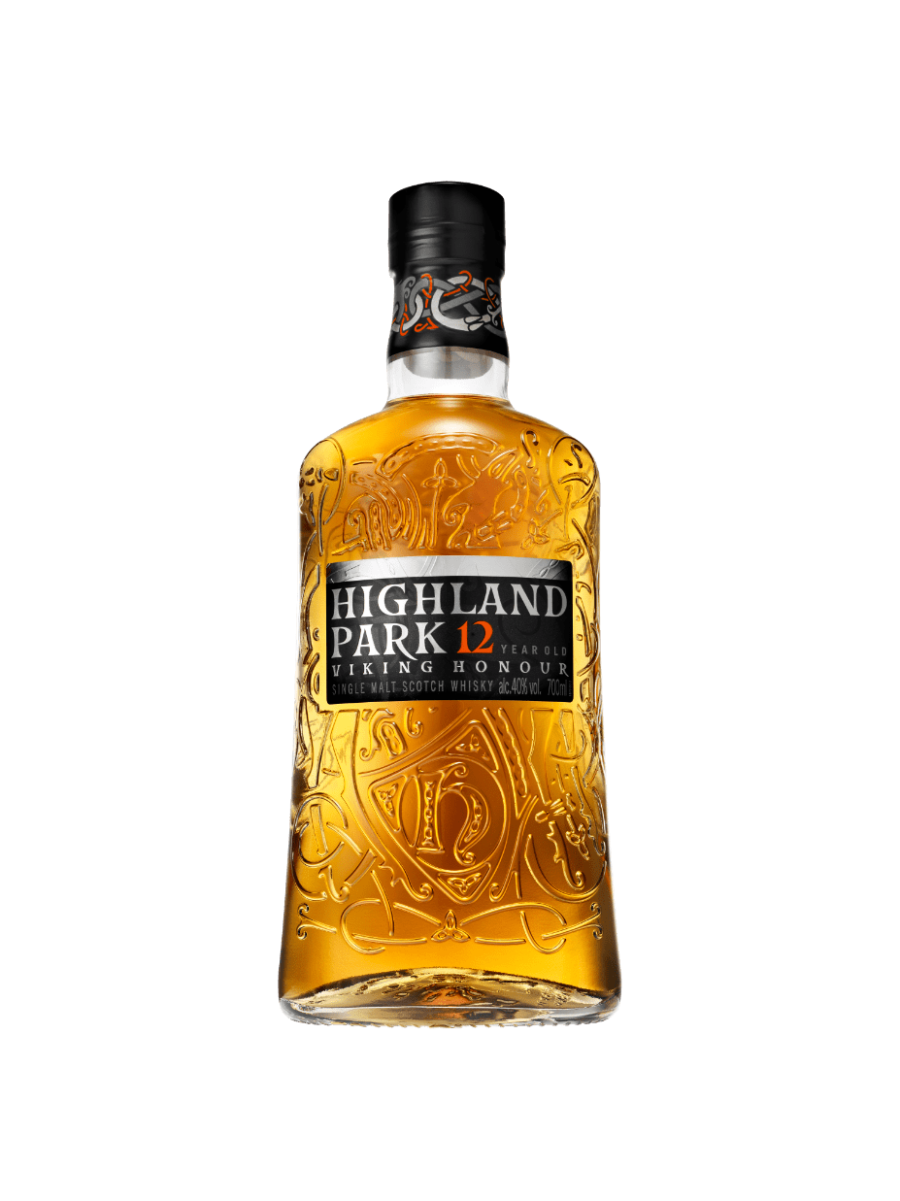 Highland Park 12 Whiskey boca