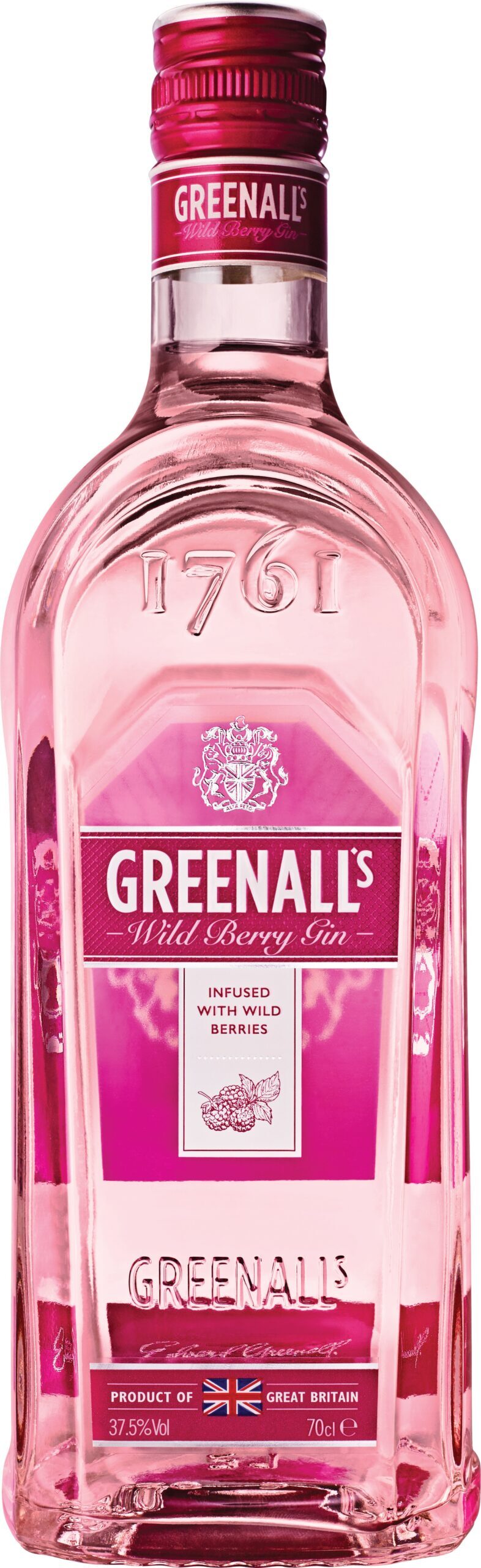 Greenall's Wild Berry Pink gin u boci od 0,7L