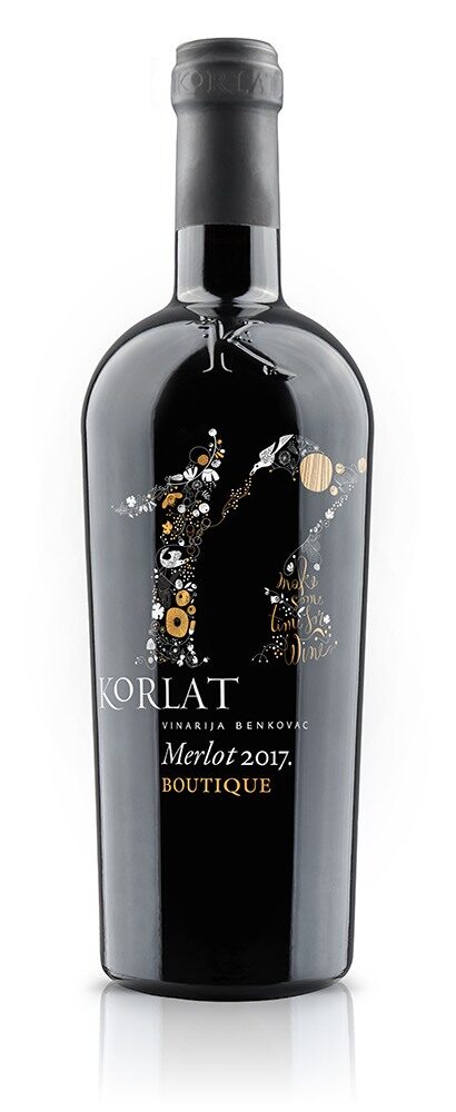 Korlat Boutuqe Marlot 2017 vino u boci od 0,75L