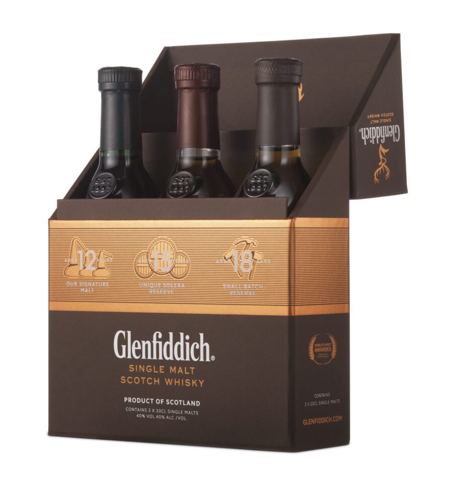 Glenfiddich Mix pakiranje s tri boce od 0,2L